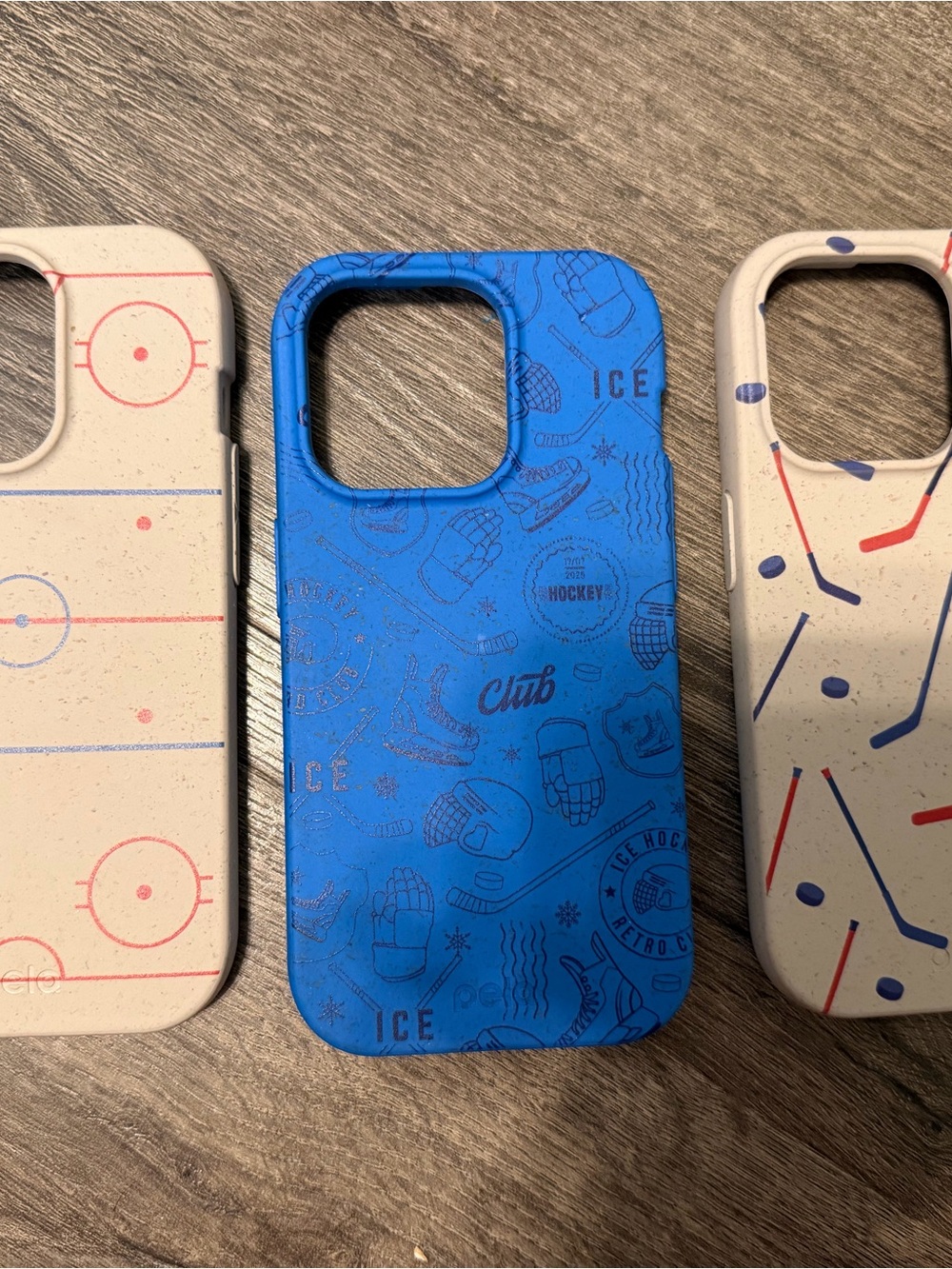 Pela Hockey iPhone 15 Pro Cases Lot